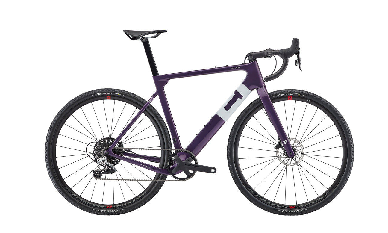 3T Exploro Pro Rival Purple Gravel Bike Side