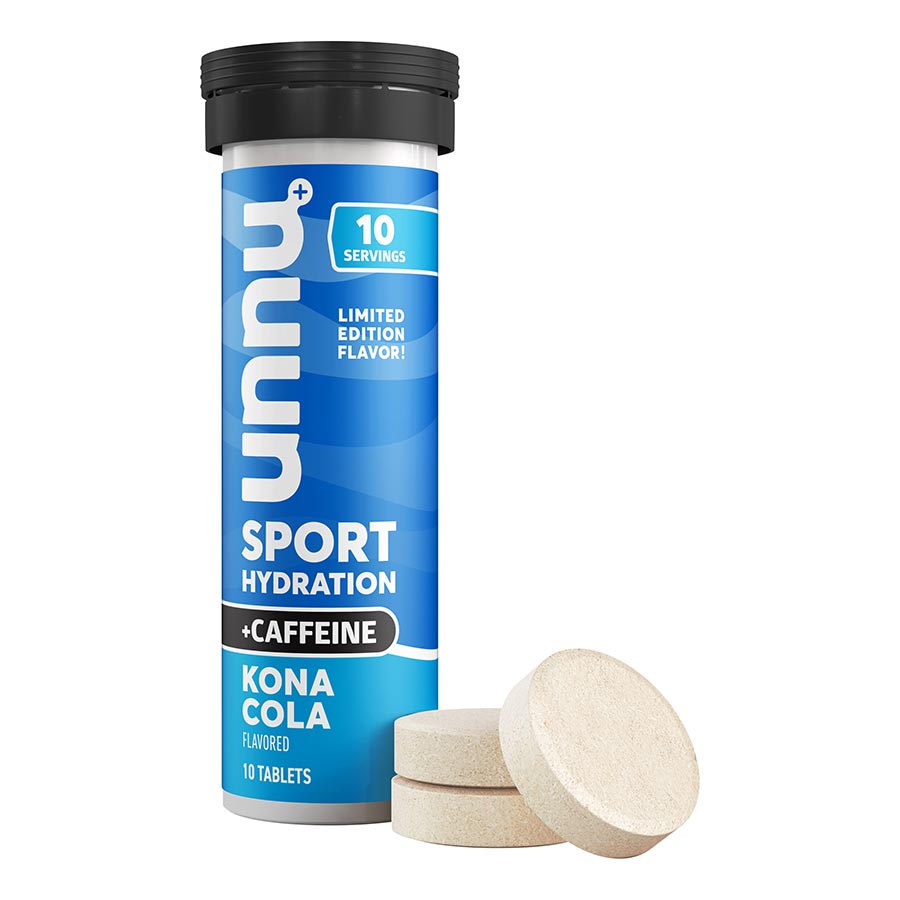 Nuun, Sport + Caffeine, Drink Mix, Kona Cola, Box of 8, 10 servings, 8pcs