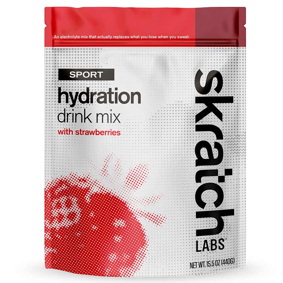 Skratch Labs, Sport Hydration Drink, Drink Mix, Strawberry, Pouch, 20 servings