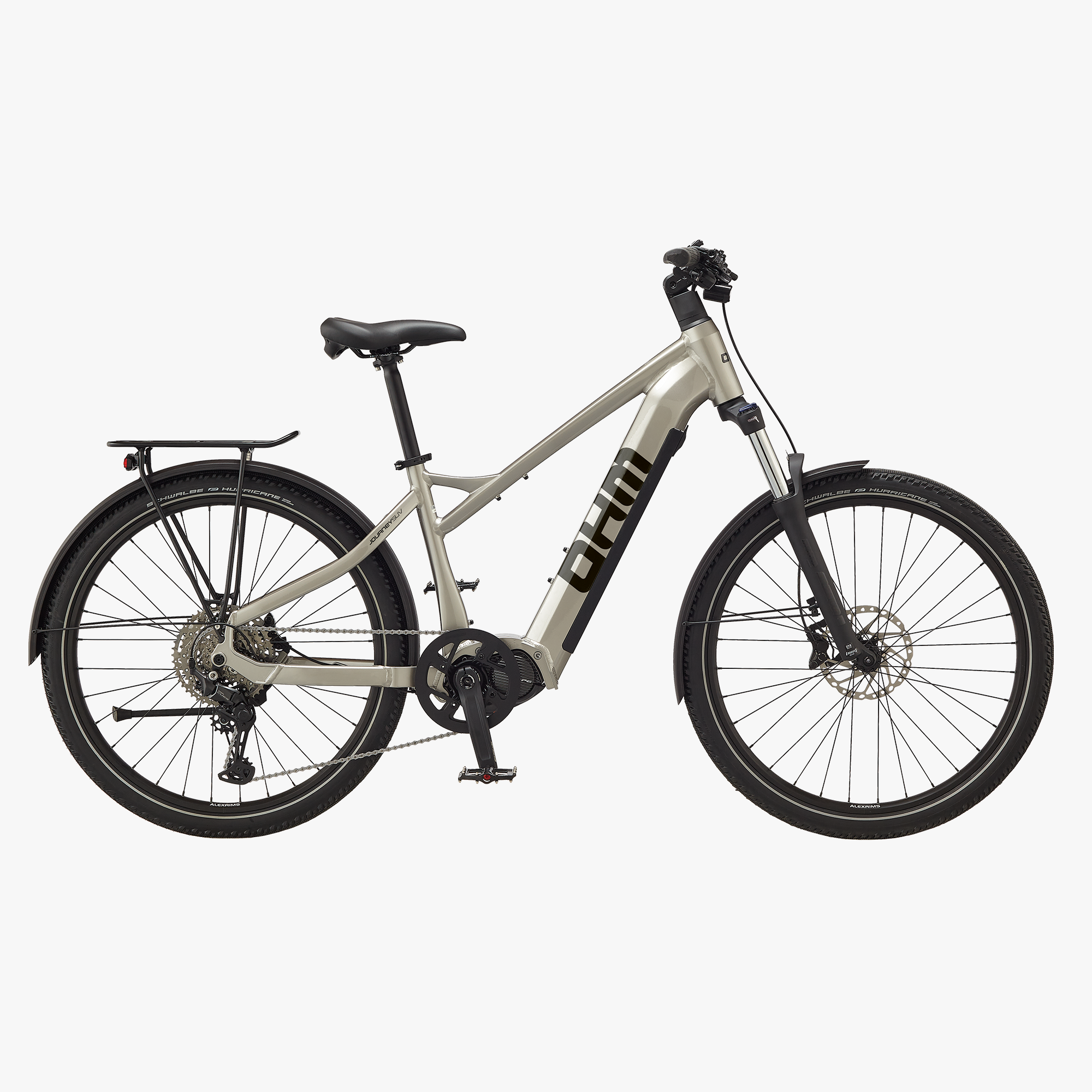 ohm electric bicycle OHM Journey EP6 Adventure E-Bike Step-Over