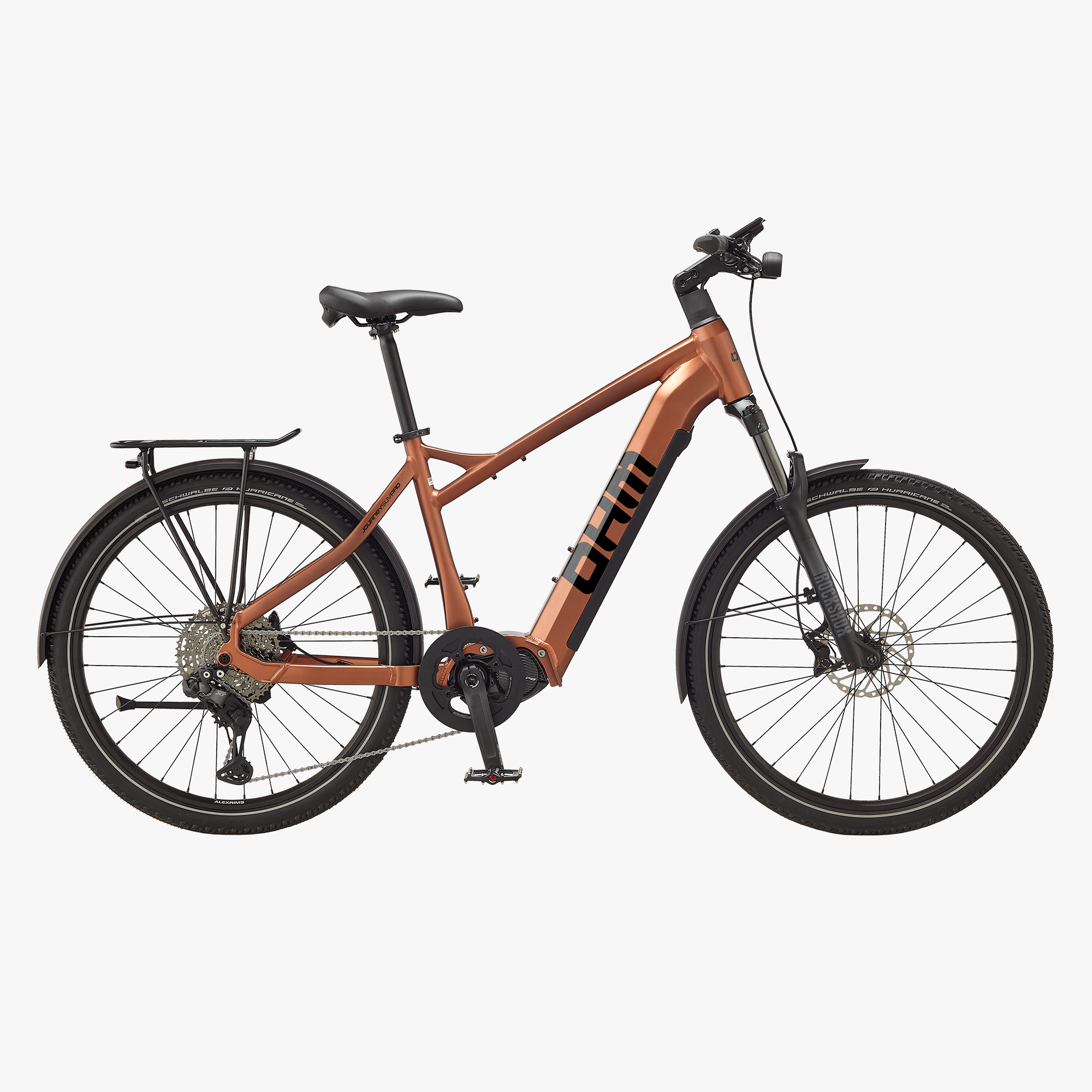 OHM Journey PRO EP8 Adventure E-Bike Step-Over